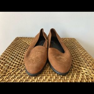 Vintage Calvin Klein leather loafers